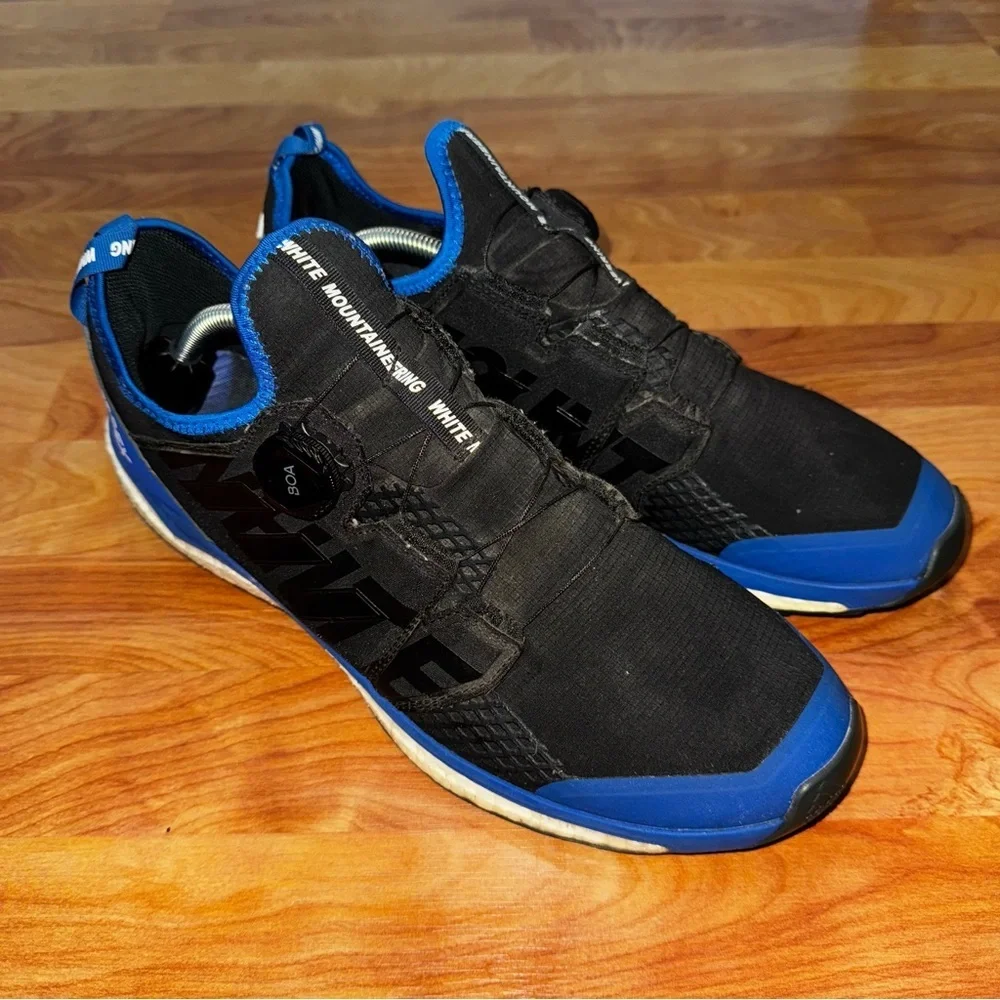 Rare Adidas White Mountaineering x Terrex Agravic Boa Black Royal Size 12